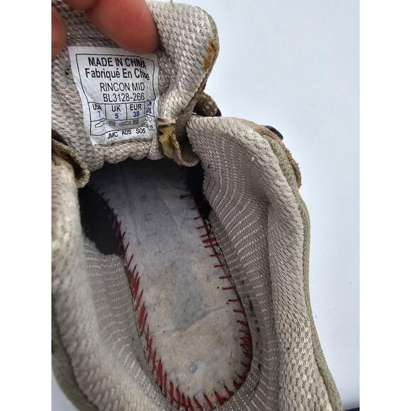 Columbia Hiking Boots Women's Size 7 Rincon Mid Lace up BL3128-266 NO SOLES - Picture 5 of 9